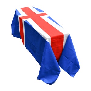 Iceland Coffin Drape Flag - Quick Dispatch