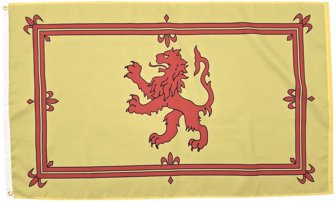 Scotland Lion Rampant Large Nylon Flag - Exclusive to 1000flags Ltd - Etsy