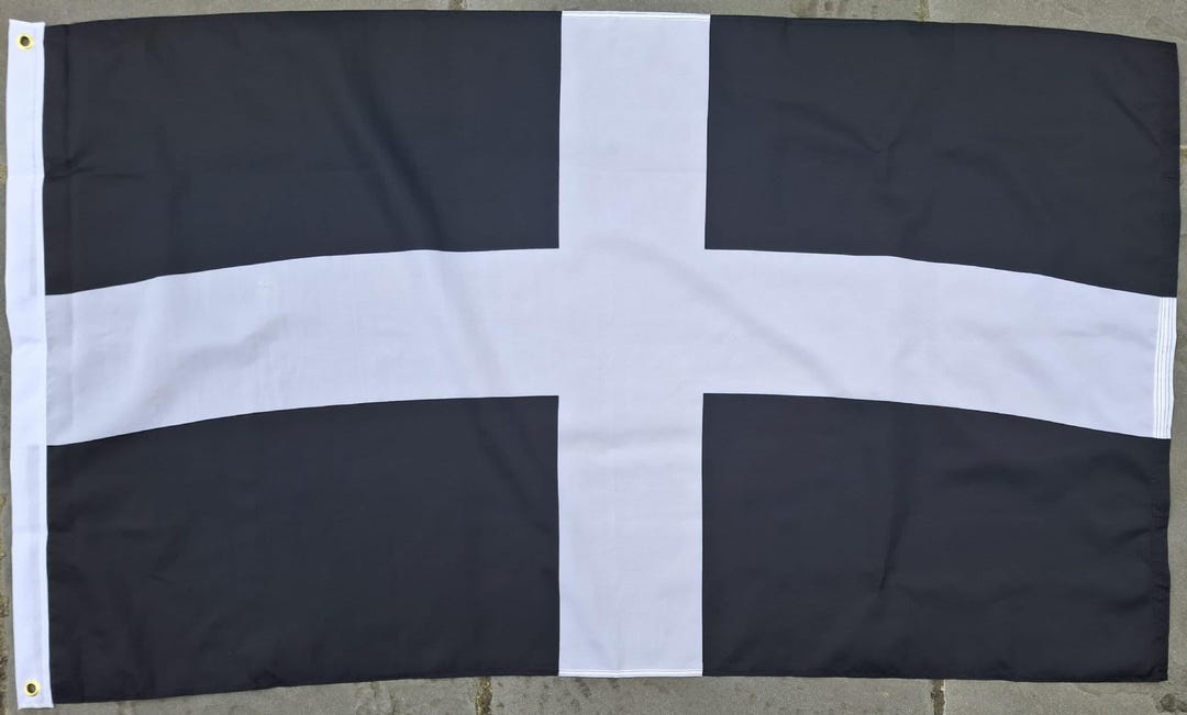 Cornwall Large Nylon Flag - Exclusive to 1000flags Ltd - Etsy
