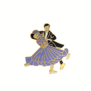 Ballroom Dancing Pin Badge