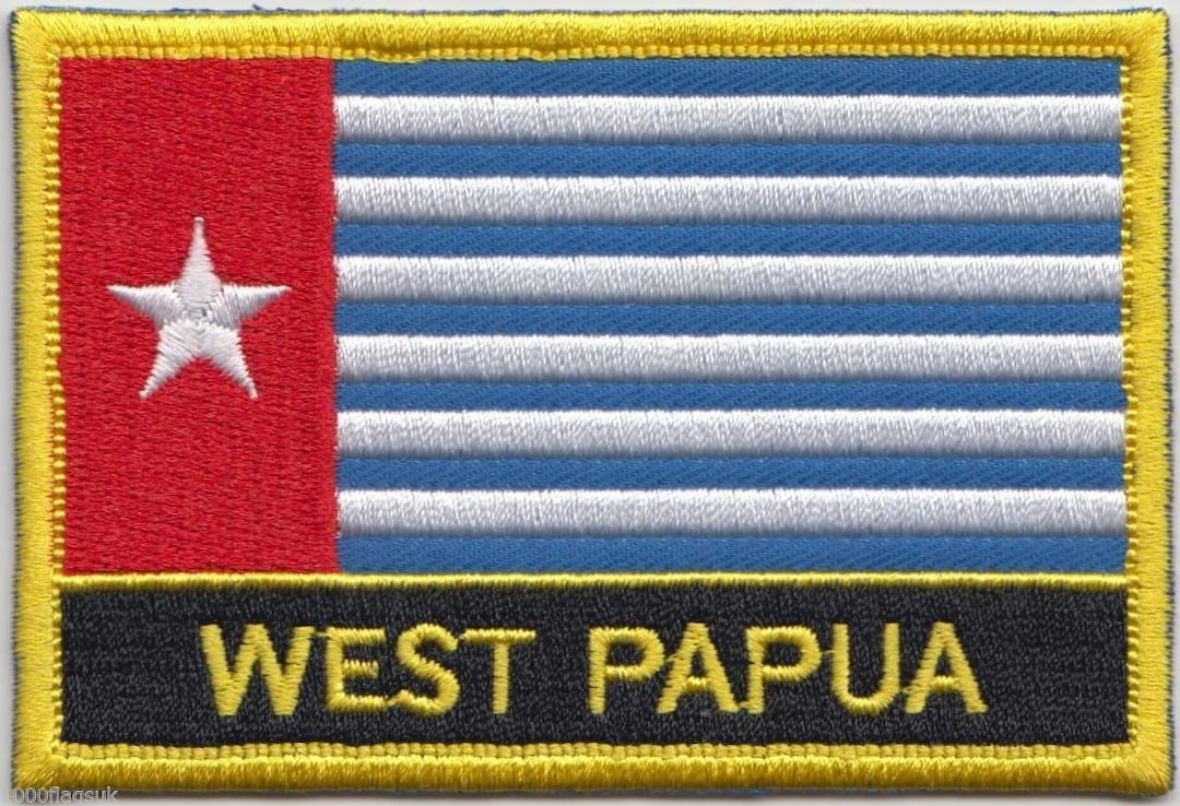 Papua New Guinea Flag In Hexagon Shape With Gold Border, Bump Texture, 3D Render - Foto 13