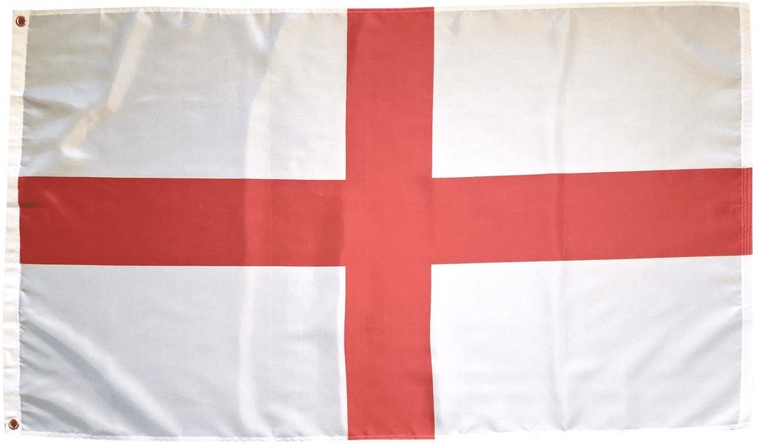 England St. George's Cross Large Nylon Flag - Exclusive to 1000flags ...