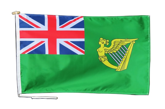 Red Ensign Flag Of The British Merchant Marine At Ferry Tu Mull Island - Foto 2