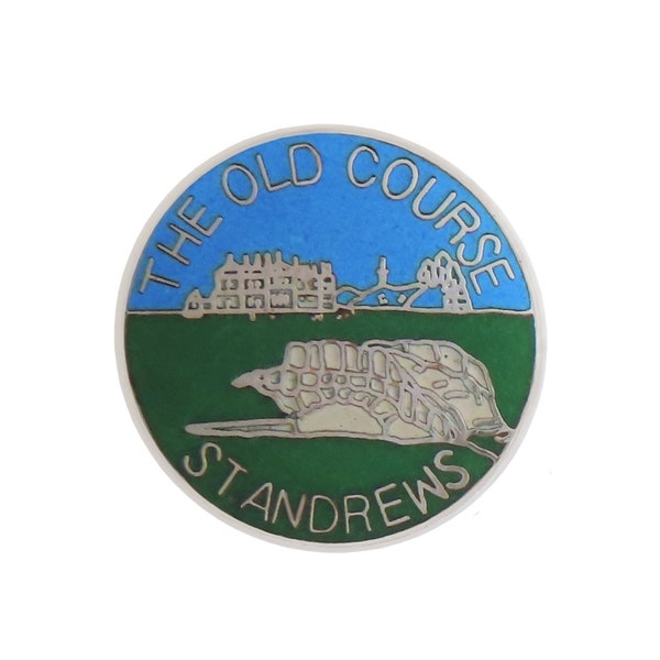 Golf Old Course at St Andrews Pin Badge