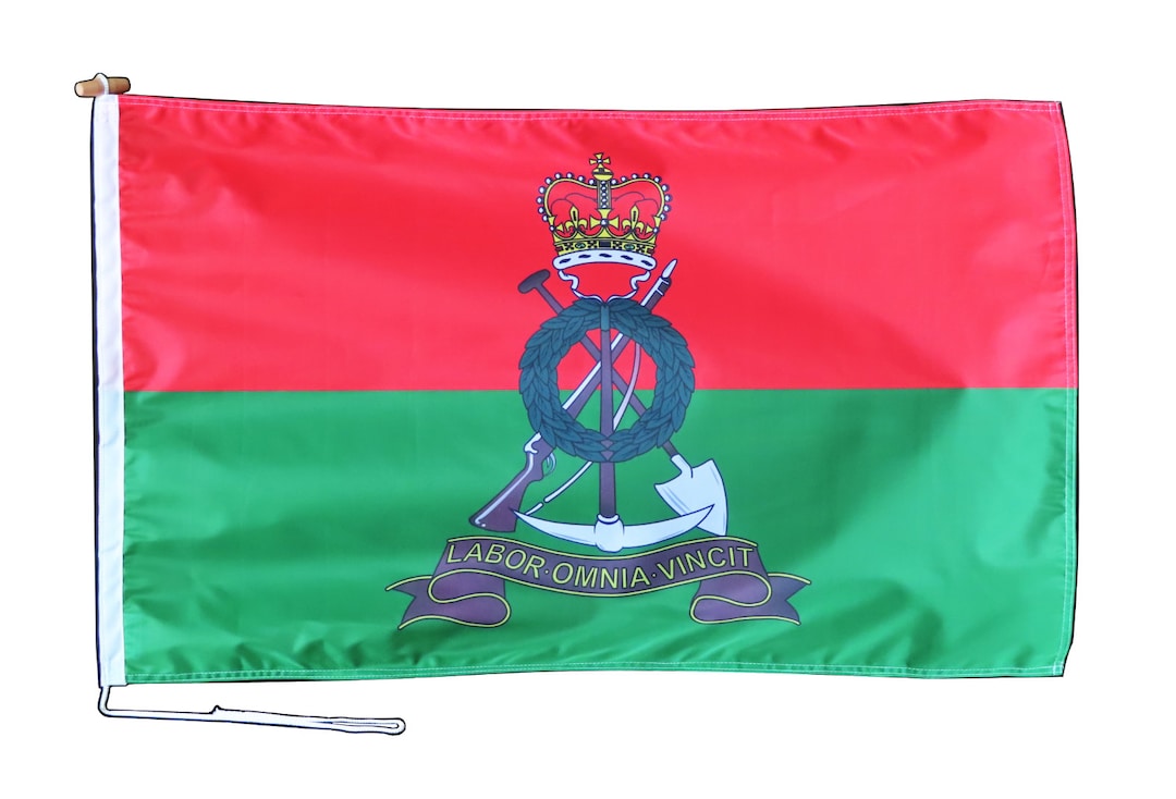 British Army Flag Royal Pioneer Corps Hand Made in the UK Various Sizes Etsy UK