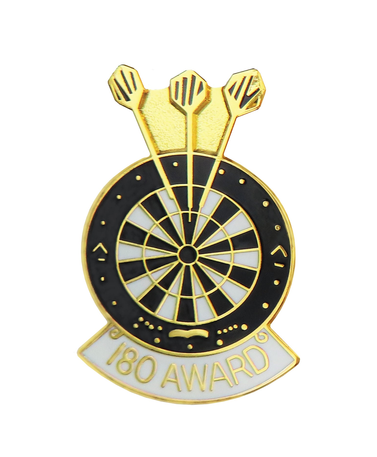 Darts & Dartboard 180 Award Pin Badge Etsy UK