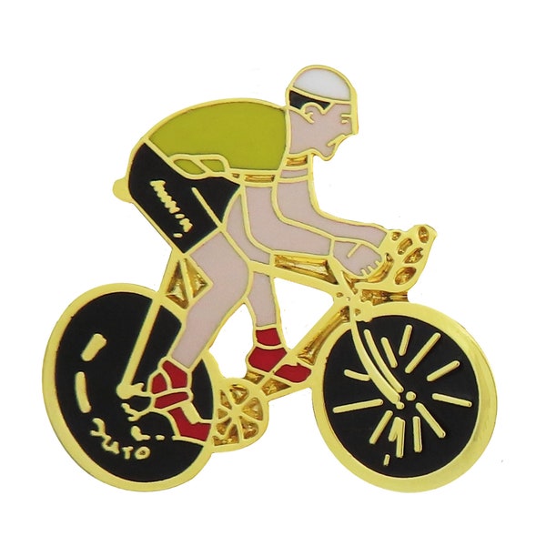 Tour de France Yellow Jersey Overall Leader Pin Badge