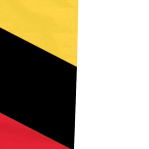 Sarawak Flag with Eyelets or Rope and Toggle Hand Made in the UK image 5