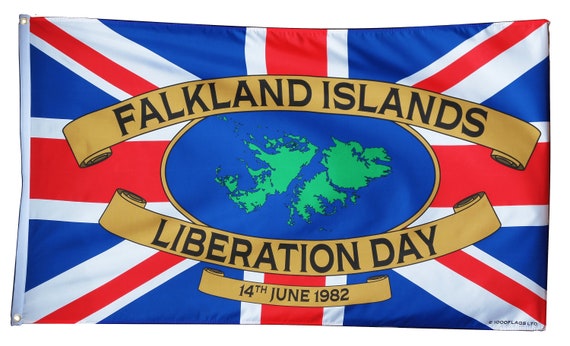 Falkland Islands Liberation Day Pin Badge 