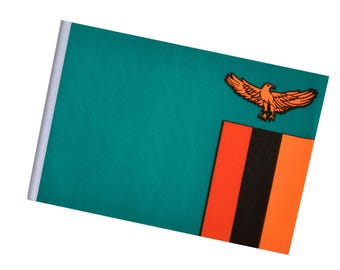 Zambia Small Arts & Crafts Flag