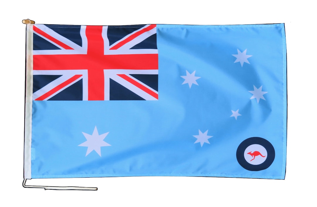 Royal Australian Air Force Flag Hand Made in the UK Various Sizes Etsy