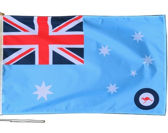 Royal Australian Air Force Flag- Hand Made in the UK - Various Sizes