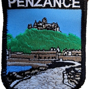 Penzance Cornwall Embroidered Patch