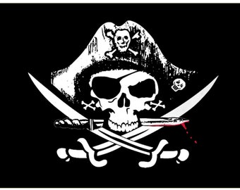 Gold Teeth Jolly Roger 3x5ft Pirate Poly Flag Bandana Swashbuckler Gold Teeth Jolly Roger 3x5ft Pirate Poly Flag Bandana Swashbuckler