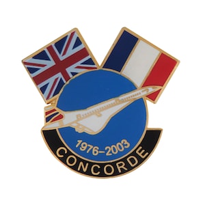 コンコルド  エールフランス ピンバッジ CONCORDE コンコルド エールフランス ピンバッジ - メルカリ