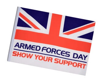 Armed Forces Day Small Arts & Crafts Flag