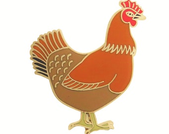 Chicken Pin Badge