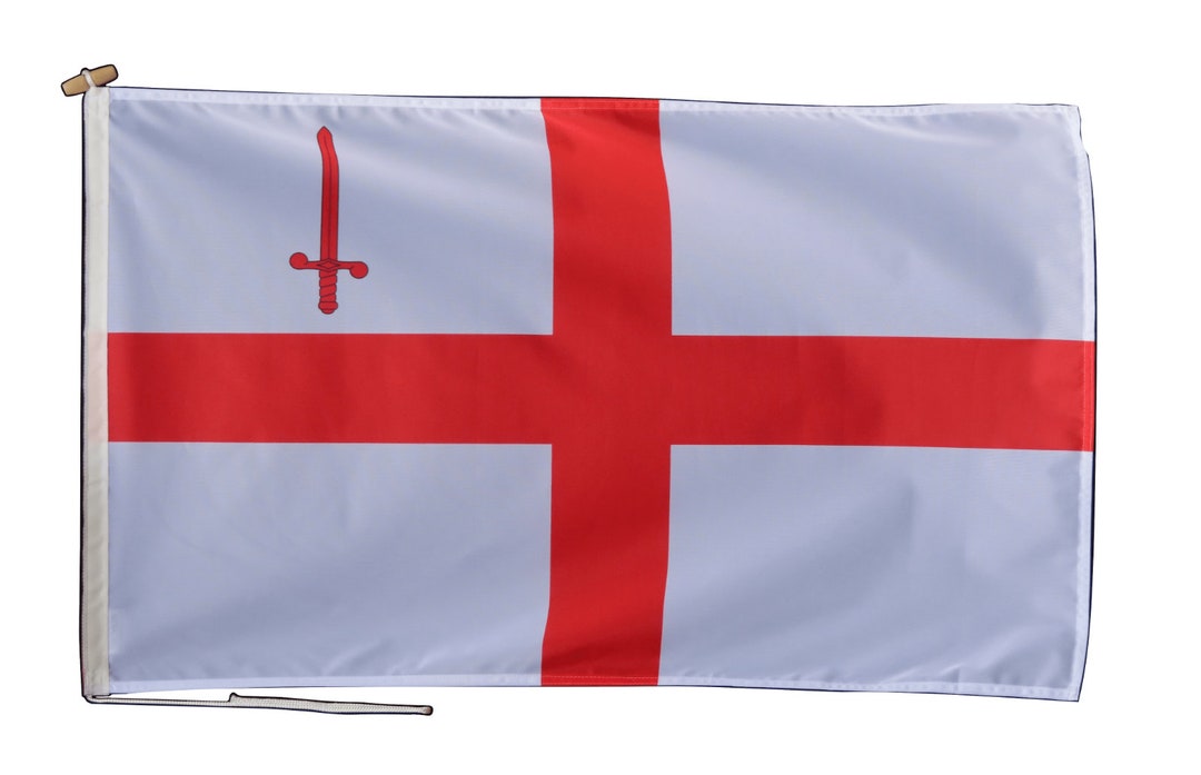London City Flag - Hand Made in the UK - Various Sizes - Etsy