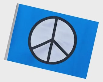 CND Peace Small Arts & Crafts Flag