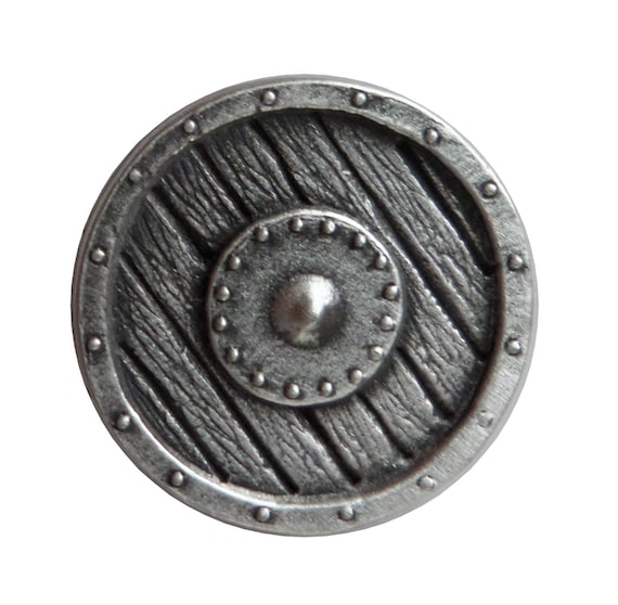 Viking Warrior Berserker Handmade Pewter Lapel Pin Badge 