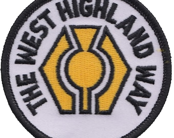 West Highland Way Scotland Embroidered Patch