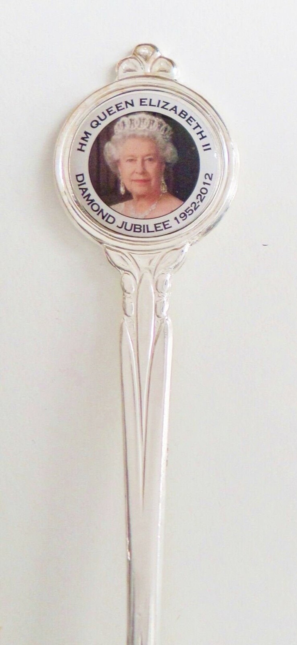 Queen Elizabeth II Diamond Jubilee Collector's Spoon Etsy