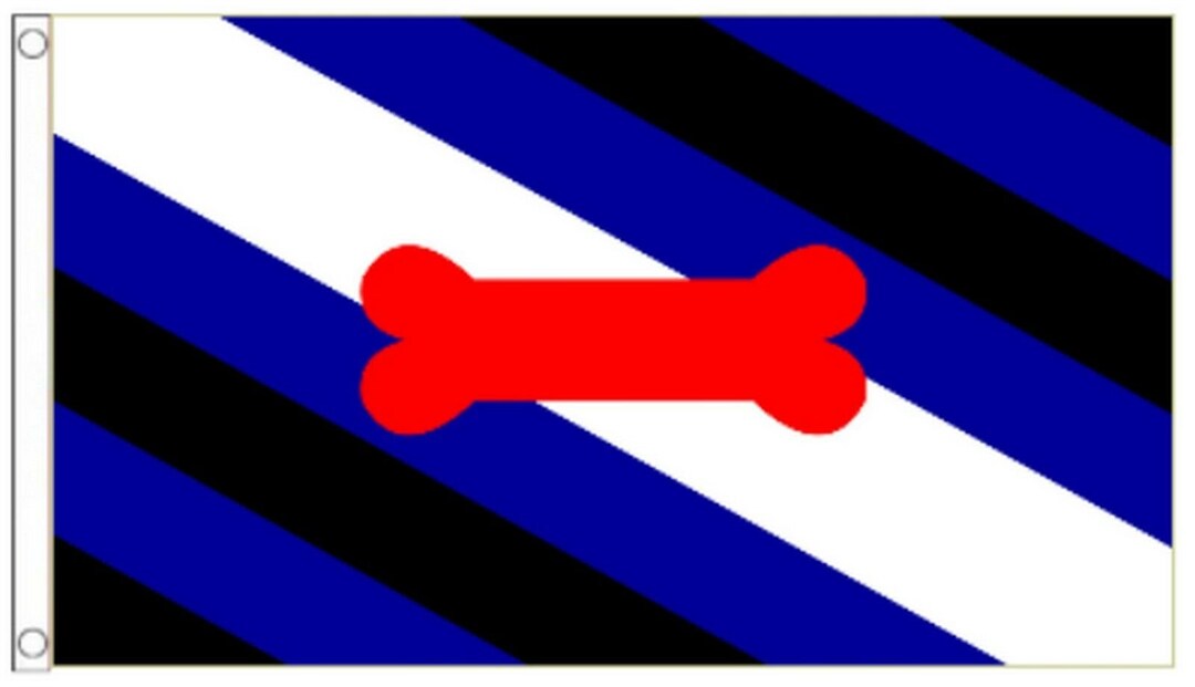 LGBTQ Pride Flag Puppy Play 5'x3' Etsy