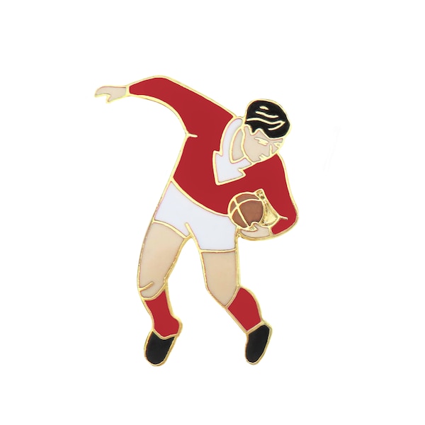 Wales Rugby Player Pin Badge