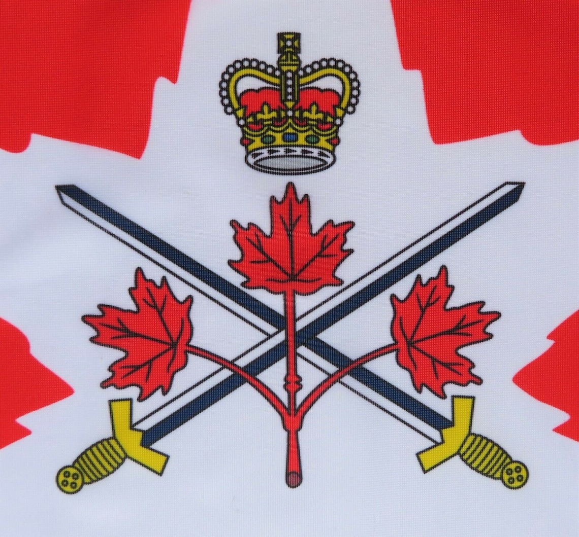 Canada Army Flag Hand Made in the UK Various Sizes Etsy