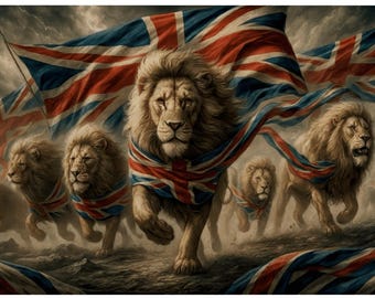 England World Cup Lion Pack UK Flag