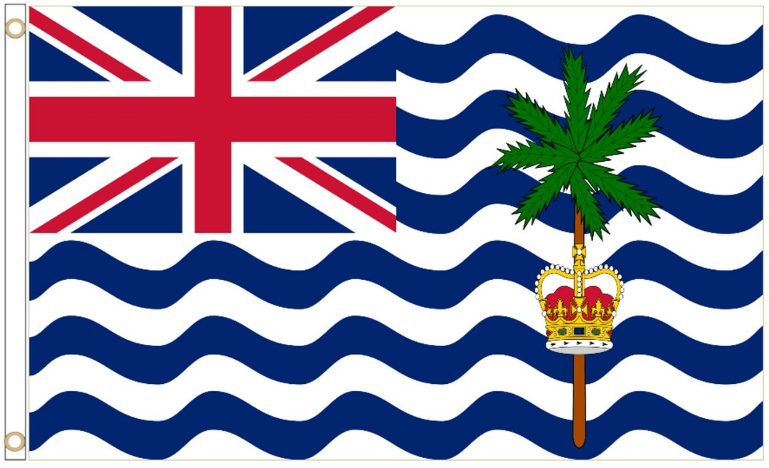 Chagos Islands British Indian Ocean Territory Polyester Flag 5 x3 Chagos Islands British Indian Ocean Territory Polyester Flag 5 x3