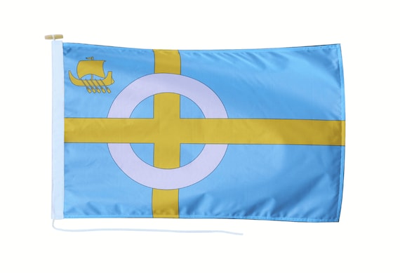 Isle of Skye Flag With Eyelets or Rope and Toggle Hand Made in the