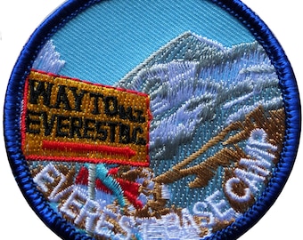 Mount Everest (Sagarmatha / Chomolungma) Base Camp Nepal Embroidered Patch
