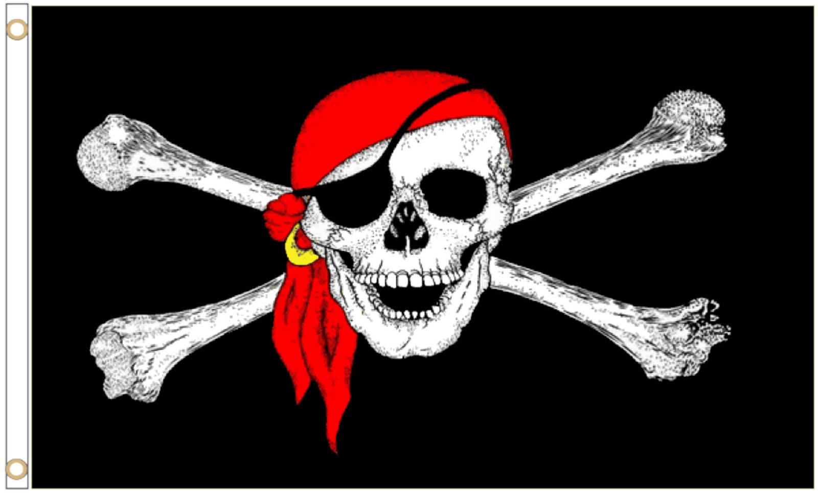 Skeleton Love Gothic 5'x3' Flag Skeleton Love Gothic 5'x3' Flag