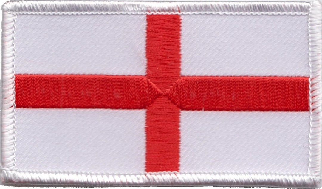 England St George Large Rectangular Embroidered Patch - Etsy