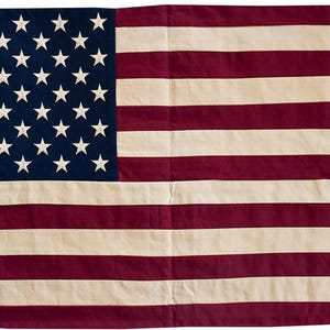 United States of America USA Fully Sewn Cotton Flag - 100cm x 50cm