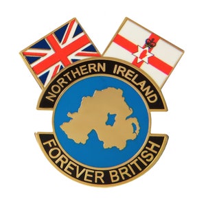 Northern Ireland Forever British Pin Badge