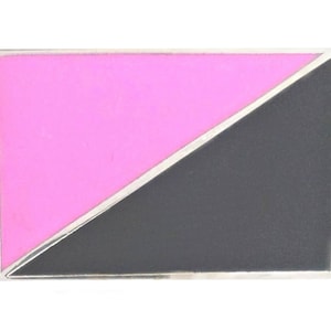 Anarchy Anarcho-Queer Flag Pin Badge