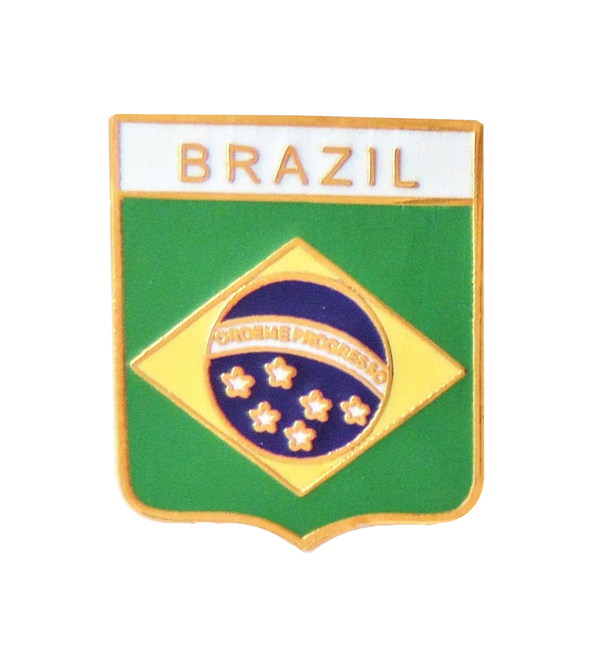 Empire of Brazil flag Pin for Sale by Tonbbo