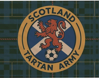 Scotland Tartan Army World Cup 5'x3' Flag - LAST FEW