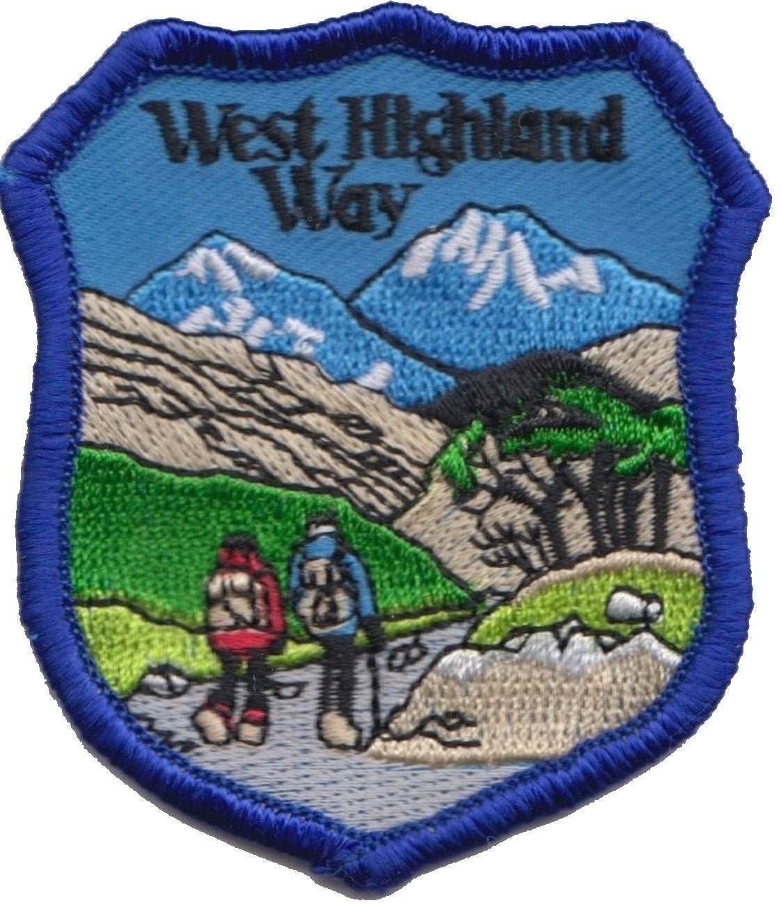 West Highland Way Scotland Embroidered Patch