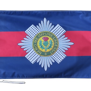 British Army Flag - Scots Guards - Hand Made in the UK - Various Sizes