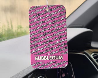 Bubblegum Scent Car Air Freshener