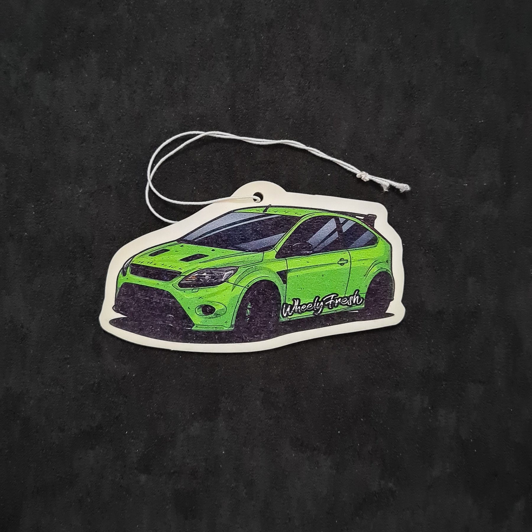 Focus Rs Mk2 Air Freshener Green Ford Ford St Apple Etsy
