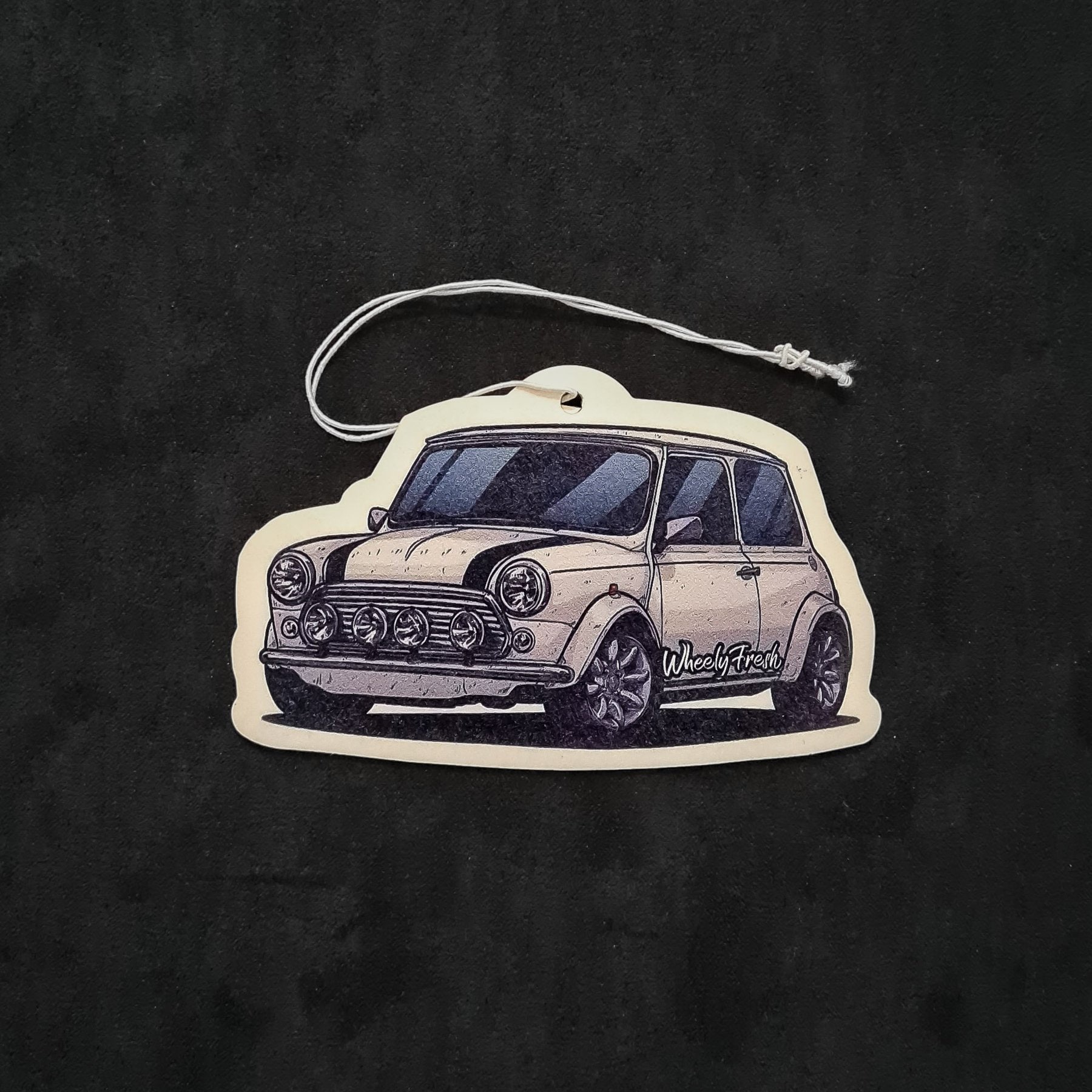 Mini Classic Car Air Freshener White / Mini Cooper / Vanilla Etsy UK