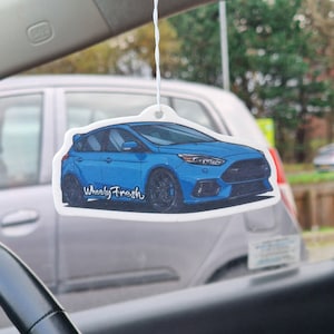 Focus RS MK3 Air Freshener: Ford Car Accessory Gift