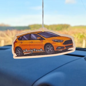 Ford Focus ST MK3 Air Freshener: Strawberry Scented Car Accessory