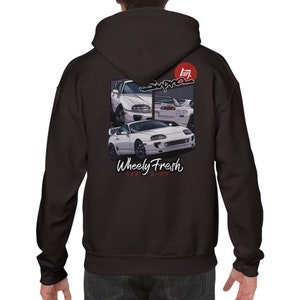 Toyota Supra Comic Style Design | Classic Unisex Pullover Hoodie | Jumper