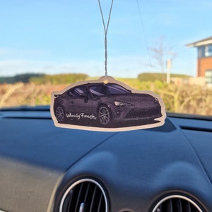 Toyota GT86 | JDM | Car Air Freshener  | WheelyFresh | Car Gift | Car Accessory | Birthday Gift | Present Ideas | Fun Gifts