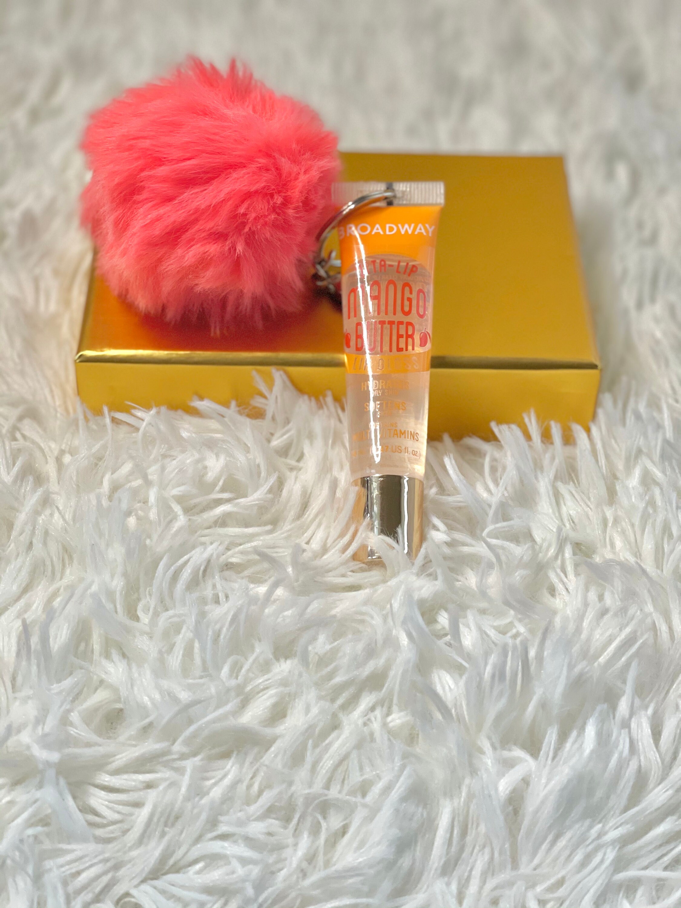 Puff ball keychain Etsy